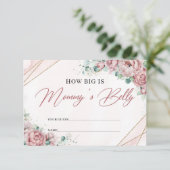 ボホ赤面ピンクバラマの腹の大きさ エンクロージャーカード (スタンド正面)