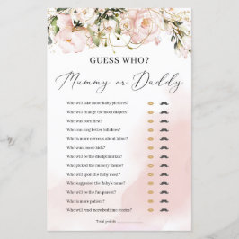 ボホ赤面ピンクフローラ金ゴールドミイラまたはパパのゲーム