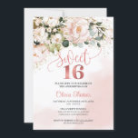 ボホ赤面ピンクローズバラ金ゴールドセージsweet sixteen 招待状<br><div class="desc">ボホ赤面お洒落ピンクローズ、バラ金ゴールド、セージSweet sixteen招待状とワンダーランドに足を踏み入れ、16歳の誕生日の豪華な王妃に最適！この魅力的な招待は、優雅さと魅力でいっぱいのお祝いへのチケットは、覚えて夜を約束する。赤面のピンクのバラの美しいとバラの金ゴールドとセージの洗練さ遠くにに囲まれた夜のダンスにあなたの内側のボヘミアンの精神をチャネルし、準備をする。喜びと喜びの魔法の夜のトーンを設定する招待状でスタイルにあなたのsweet sixteenを受け入れる時間だ！</div>