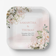 ボホ赤面ピンクローズユーカリ緑金ゴールド