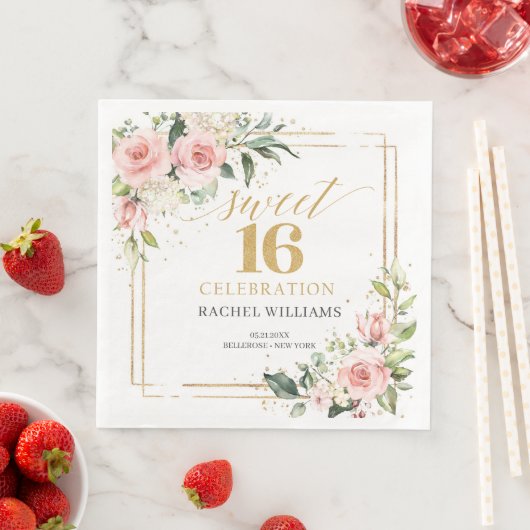 ボホ赤面フローラユーカリ甘い16歳の誕生日 (インサイチュ)