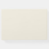 ボホ赤面ワイルドフラワーウォータカラーアート ゲストブック (裏面)