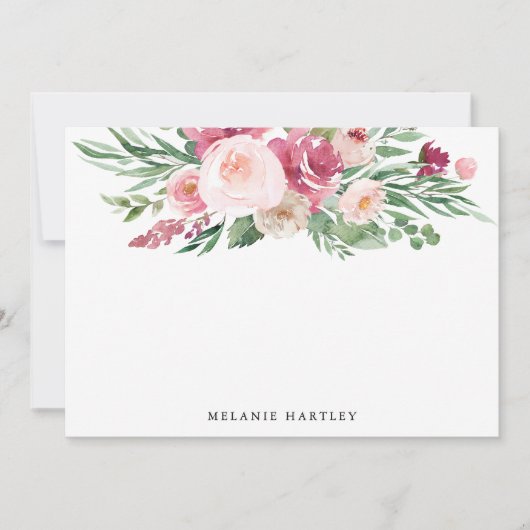 ボホ赤面&ピンク春ウォーター色フローラ (正面)