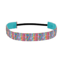 ボホ重カラフル層織物ルックヘッドバンド