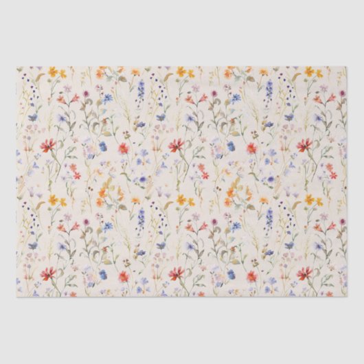 ボホ野花スモールビジネスパッケージ 薄葉紙 (正面)