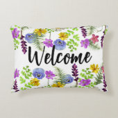 ボホ野花 アクセントクッション (正面)