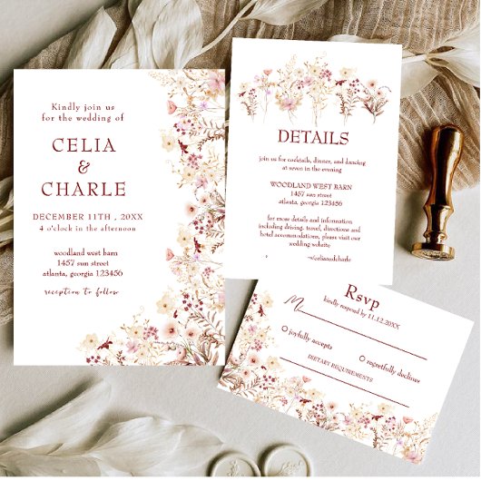 ボホ野花 エンクロージャーカード