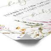 ボホ野草用ベビシャワベビー本 ポスター (角)