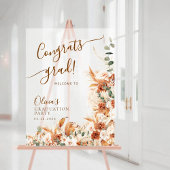 ボホ錆フローラアクリル卒業ウェルカムサイン アクリルサイン