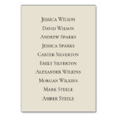 ボホ開花とヴィンテージ結婚誓 テーブルナンバー (裏面)