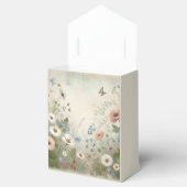 ボホ開花とヴィンテージ結婚誓 フェイバーボックス (オープン)