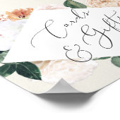 ボホ開花ウエディングカード&ギフトサイン ポスター (角)