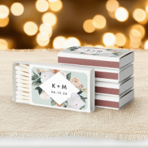 ボホ開花モダンフローラ結婚ズモノグラム