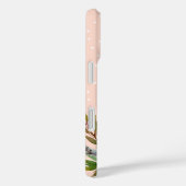 ボホ開花赤面ドットモノグラム Case-Mate iPhoneケース (裏面 / 右)