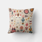 「ボホ開花&ビテス」 クッション (裏面)