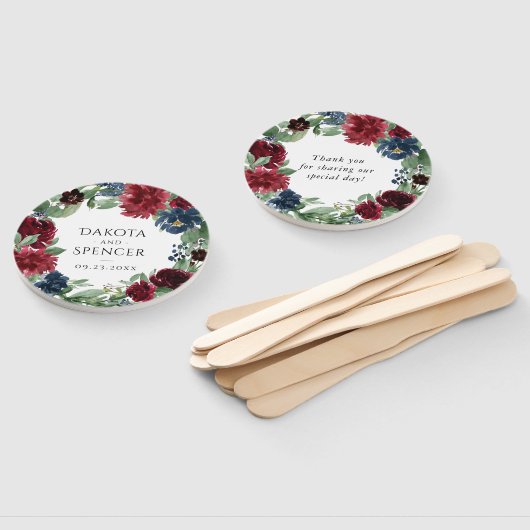 ボホ開花 |ブルゴーニュと海軍ありがとうございました ハンドファン (組立なし)