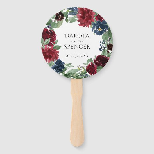 ボホ開花 |ブルゴーニュと海軍ありがとうございました ハンドファン (正面)