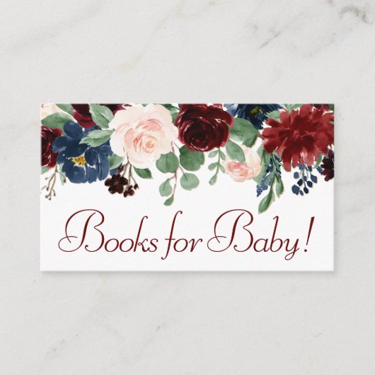 ボホ開花 |マルサラエレガントレッドガーランド披露宴 エンクロージャーカード (正面)