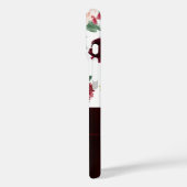 ボホ開花 |マルサラエレガントレッドパターンモノグラム Case-Mate iPhoneケース (裏面 / 左)