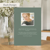 ボホ開花 |写真の卒業 案内状