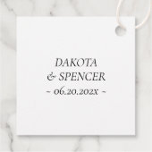 ボホ開花 | Burgundy RedとNavy Blueありがとうございました フェイバータグ (裏面)