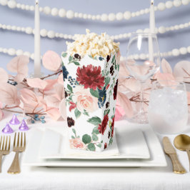 ボホ開花 | Burgundy RedとNavy Blue Pattern フェイバーボックス