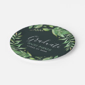 ボホ離れパーソナライズされた卒業式 ペーパープレート (アングル)