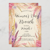 ボホ離れ女子国際的デイブランチ 招待状 (正面/裏面)