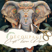 ボホ飾象デコペ 薄葉紙