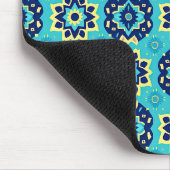 ボホ鮮やかシック幾何学模様 マウスパッド (コーナー)