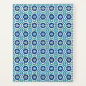 ボホ鮮やかシック花の柄 プランナー手帳 (裏面)