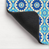 ボホ鮮やかシック花の柄 マウスパッド (コーナー)