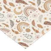 ボホ鮮やかレインボーテーブルランナーカラフル設定 ロングテーブルランナー (コーナー)