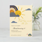 ボホ1回目ののまわりに日帰り1回目の誕生日 招待状 (スタンド正面)