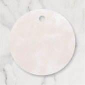 ボホ4月シャワー五月花赤ちゃんシャワー フェイバータグ (裏面)