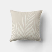 ボホ エキゾチック シック パーム リーフ クッション (裏面)