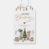 ボホ エルフ メリークリスマス ギフトタグ (正面)