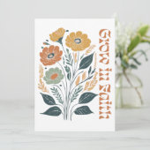 ボホ キリスト教 インスピレーション 信仰の成長 招待状 (スタンド正面)