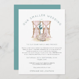 ボホ スモール ウェディング チェア 縮小 案内状