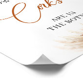 ボホ テラコッタ 瓶に栓はいくつ ポスター (角)