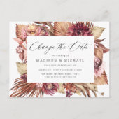 ボホ デザート フラワーチェンジ ザ デート 案内ポストカード (正面)