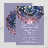 ボホ ネビュラ マンダラ 招待状 (正面/裏面)