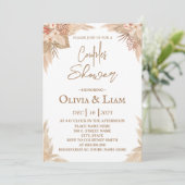 ボホ パンパス グラス カップルシャワー 招待状 (スタンド正面)