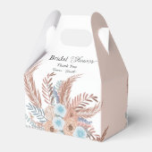 ボホ フラワーズ ブライダル シャワー ブライダル シャワー フェイバーボックス (裏面サイド)