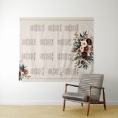 ボホ フラワーズ 席次表 タペストリー (インサイチュ(横))