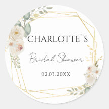 ボホ フラワー ブライダル シャワー  