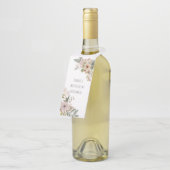 ボホ・フローラは私の花嫁になる  ボトルネックタグ (アングル)