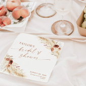 ボホ ブライダル シャワー ペーパーナプキン | シャワーデコレーション スタンダードランチョンナプキン