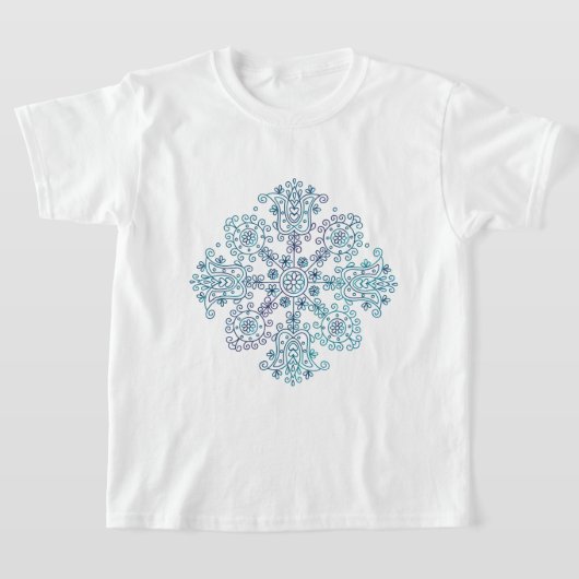 ボホ マンダラ Tシャツ (レイダウン)