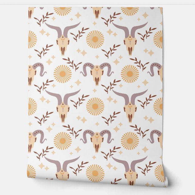 ボホ ラム スカル 壁紙 (ほどく)